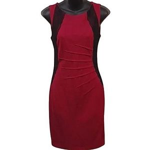 Chic by Jacob Ponte Knit Sleeveless Fitted Dress- Sz. Sm